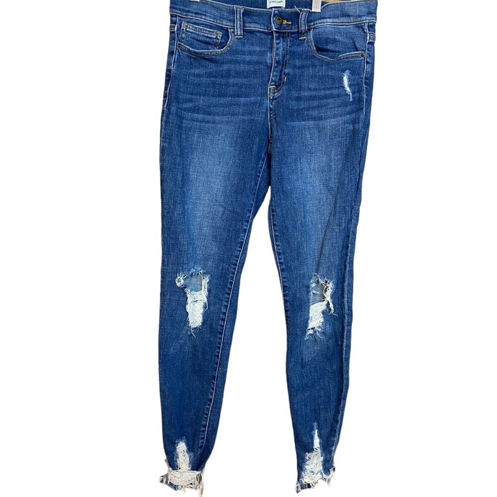 Sneak‎ Peek Medium wash distressed skinny jeans - Juniors Size 9